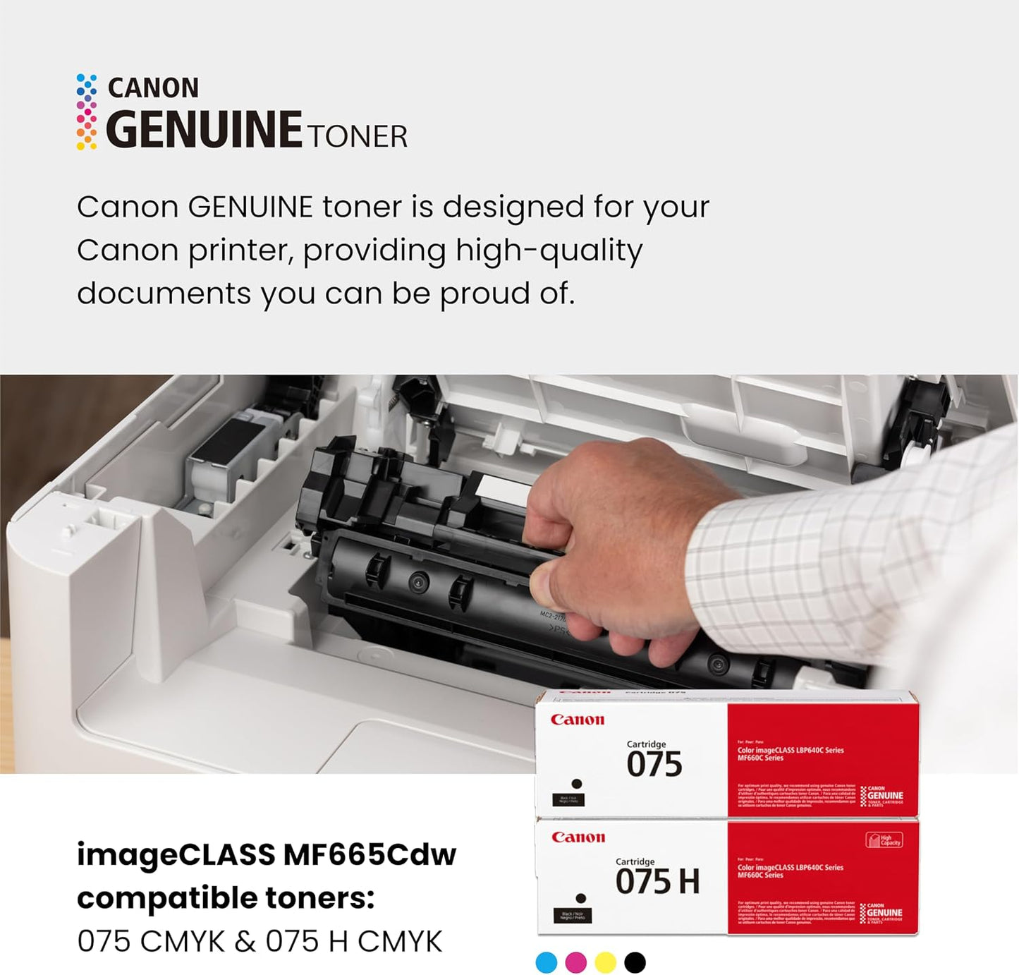 Color imageCLASS MF665Cdw - All in One, Wireless Laser Printer