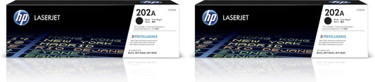 202A (CF500AK) Black Original Toner Cartridge (Pack of 2)