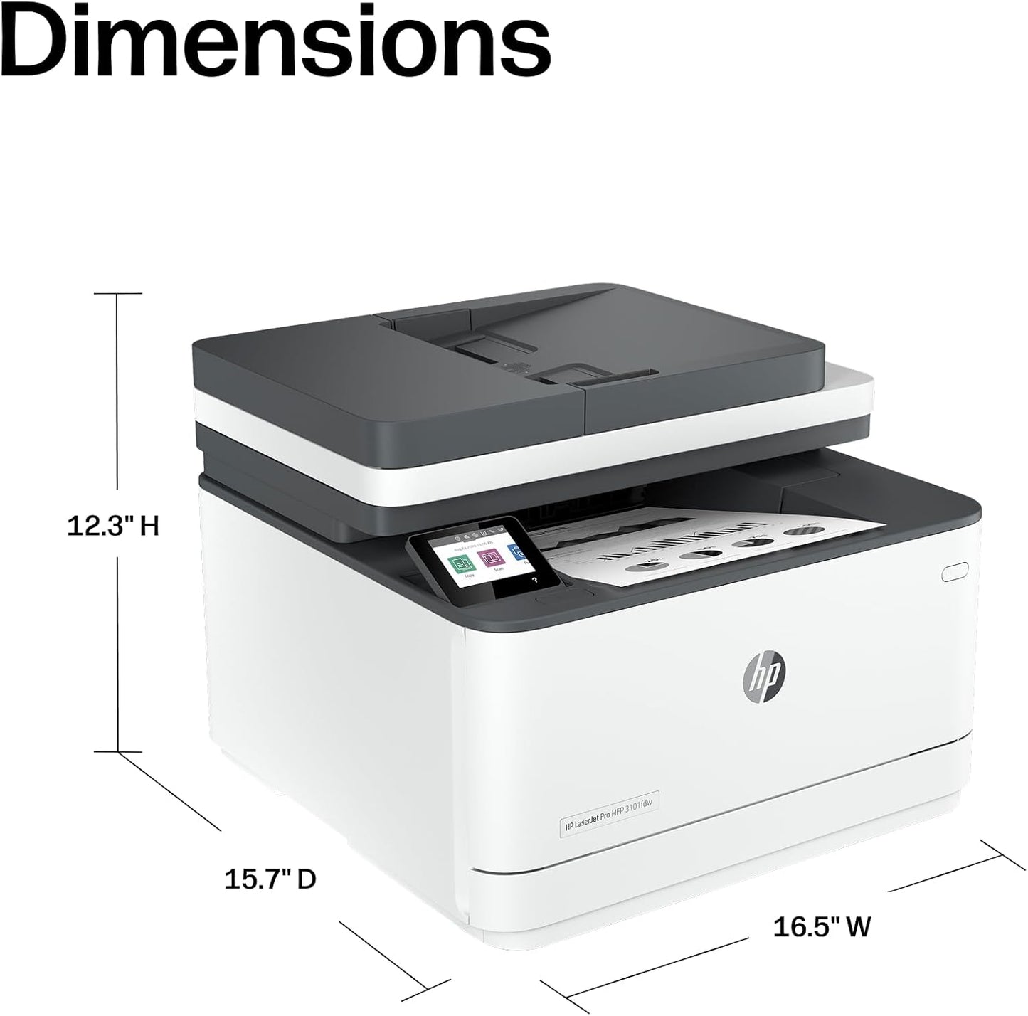 LaserJet Pro MFP 3101fdw Printer