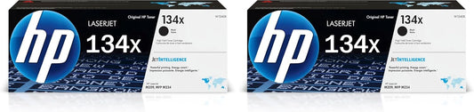 134X | High Yield Toner Cartridge | Black | W1340X (Pack of 2)