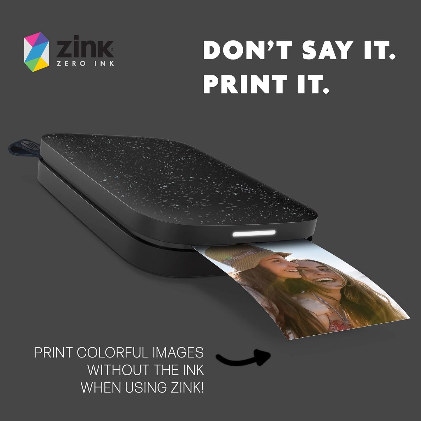 Sprocket 2x3 Premium Zink Sticky Back Photo Paper (100 Sheets) Compatible with Sprocket Photo Printers.