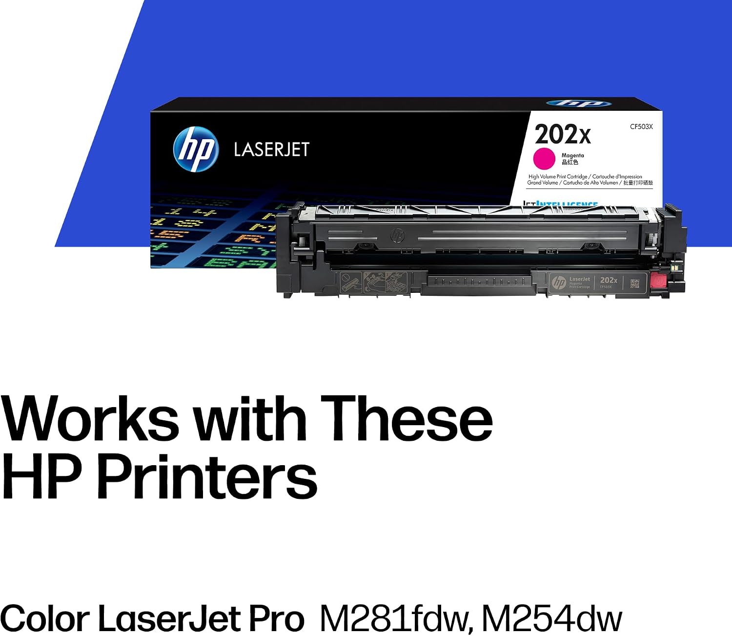 202X (CF503X) High Yield Magenta Original Toner Cartridge