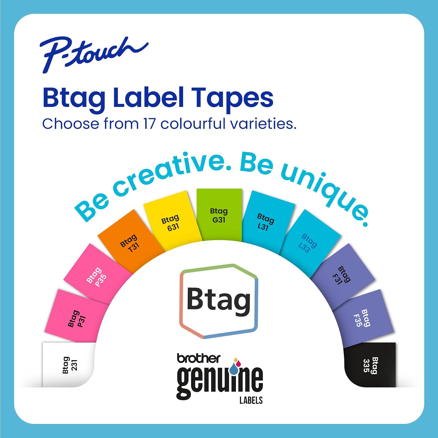 PTN20 Label Maker and BTAG 3M01 Tape (3 Pack)