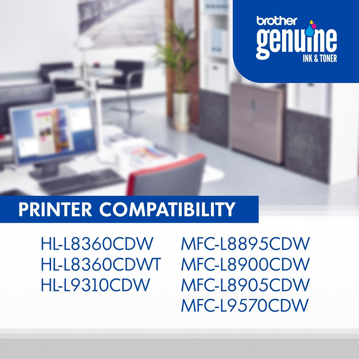Original TN436C Super High-Yield Cyan Toner Cartridge, Higher Yield for Value, Original Toner Replacement Cartridge, Toner for Laser Printers HL-L8360CDW, MFC-L8610CDW, and More | 500 Pages . Fits Hl-L8360cdw and Select Color Mfps