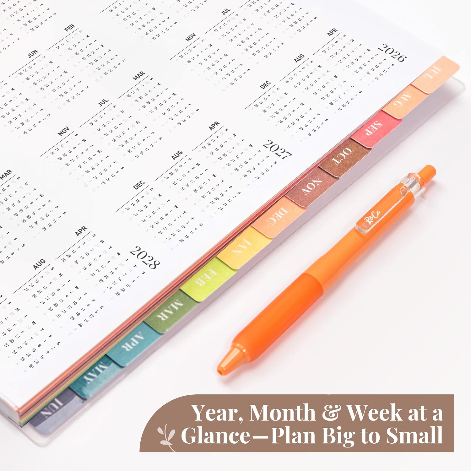 Rileys Academic Planner 2026-2027, Daily, Weekly & Monthly Planner, July 2026 - June 2027, Student Notes Pages, Twin-Wire Binding Weekly Agenda for School & Work (21.6 x 28 cm, Black)